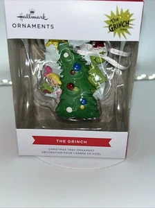 Hallmark Dr Seuss How the Grinch Stole Christmas Grinch & Cindy-Lou Who Ornament - Picture 1 of 5