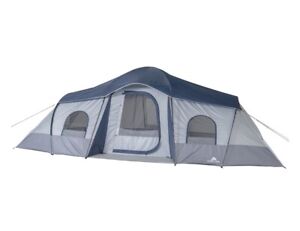 New-Ozark Trail 10-Person Cabin Tent, with 3 Entrances