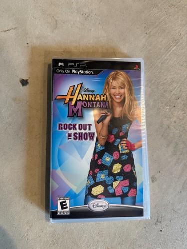 Jeu PSP Hannah Montana Rock Out The Show - Version Française - Complet Et En Très Bon état