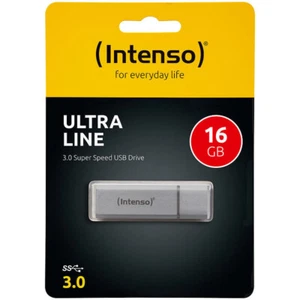 Intenso Ultra Line 16 GB, USB-A 3.0 Stick silber, Speicherstick, 16 GB - Bild 1 von 4