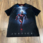 Marvel Captain America Civil War Iron Man Justice All Over Print T-Shirt  XL