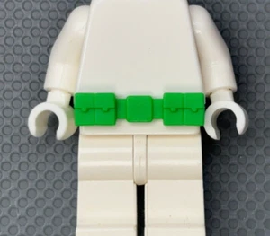 LEGO Minifigure Utility Belt Bright Green Mateo Figure Body Wear 27145 (x1) - Picture 1 of 8