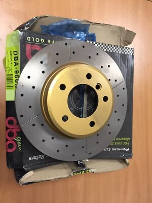 BMW 3 Serie DBA Verstärkt Bremsscheiben 966X - Bild 1 von 2