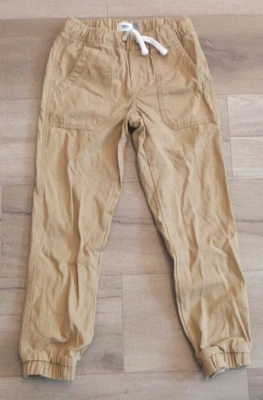 Брюки Old Navy размер M 128 8 J. как новые эластичная лента M. галстук бежевый - Изображение 1 из 4
