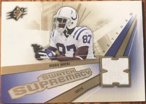 2006 SPx Swatch Supremacy Reggie Wayne SW-WA Indianapolis Colts - Picture 1 of 2