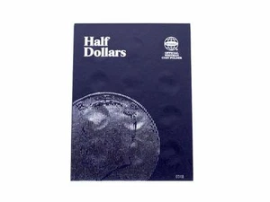 Plain Half Dollar, No dates, 36 openings Coin Folder by Whitman - Picture 1 of 3