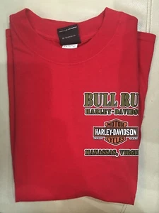Womans Size Small Bull Run Harley Davidson T Shirt 2019 “Final Ride to the Wall” - Picture 1 of 6