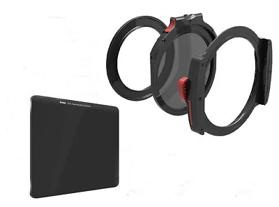 Haida M10 Filter Holder Kit w/77mm Adapter & CPL + Red Diamond ND1000 10 Stops - Image 1 of 4