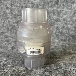 Flo Control 1520C12 1-1/4" Clear Swing Check Valve New - Picture 1 of 12