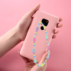 Sangles De Téléphone Portable Corde Suspension Perles Acryliques - Zdjęcie 1 z 12