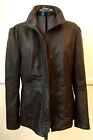 Lakeland Brown Soft Leather Jacket Vintage Imported From Uk Classic Zip Size 12