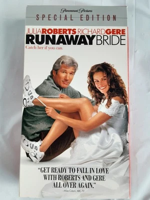 Runaway Bride Special Edition (VHS, 2000, Julia Roberts/Gere) COMBINED SHIPPING - Image 1 of 4