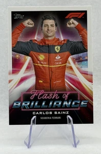 Carlos Sainz 2022 Topps Formula 1 Flash of Brilliance #FOB-CS Scuderia Ferrari - Picture 1 of 2