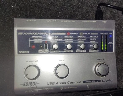 Edirol UA-4FX | USB Audio/MIDI Interface Roland portable - Bild 1 von 4