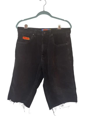 Empyre Men's Corduroy Relax Fit Skater Loose Baggy Brown Skate Shorts Size 32 - Image 1 of 4