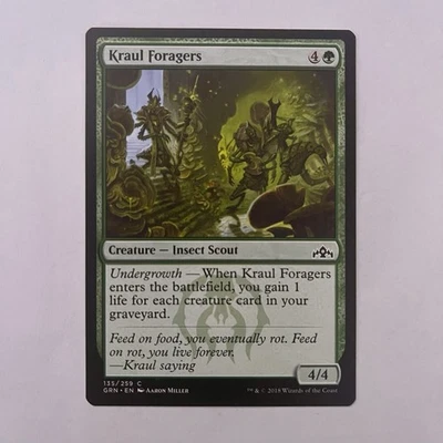 Kraul Foragers - Guilds of Ravnica - Magic the Gathering MTG Nice! - Image 1 of 2