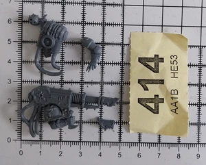 Warhammer 40k Chaos Marine Havoc Lascannon Bits – Backpack & Arms – GW - Picture 1 of 1