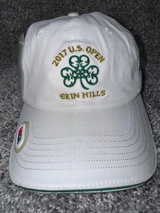 US Open Hat Cap Strapback White Adjustable Erin Hills Golf USGA Member 2017 +Pin - Picture 1 of 12