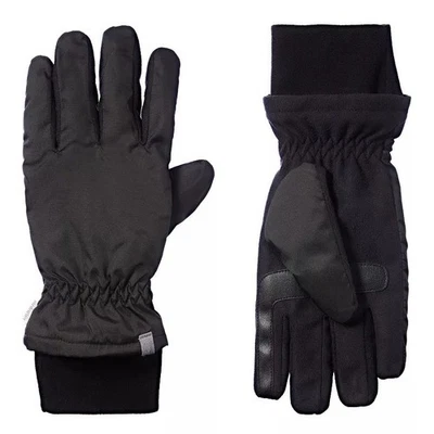 NUEVO CON ETIQUETAS Isotoner Hombres Pantalla Táctil Repelente al Agua Guantes Ripstop Talla XL Negro 716M1 Foto 1 de 4