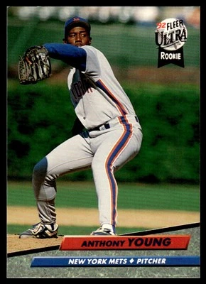 1992 Ultra #238 Anthony Young - New York Mets - Image 1 of 2