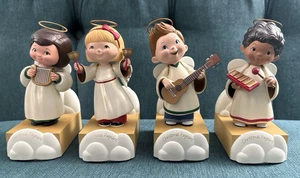 Set 4 Hallmark Wireless Children Angel Choir Christmas Pageant Music SINGS 2012 - Picture 1 of 9