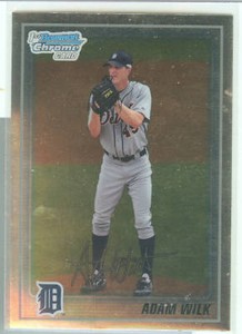 Adam Wilk Detroit Tigers 2010 Bowman Chrome Prospects