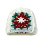 Summer Adult Knitted Hat Keep Hollow Out Hat Hot Weather Anti-uv Hat for Cycling