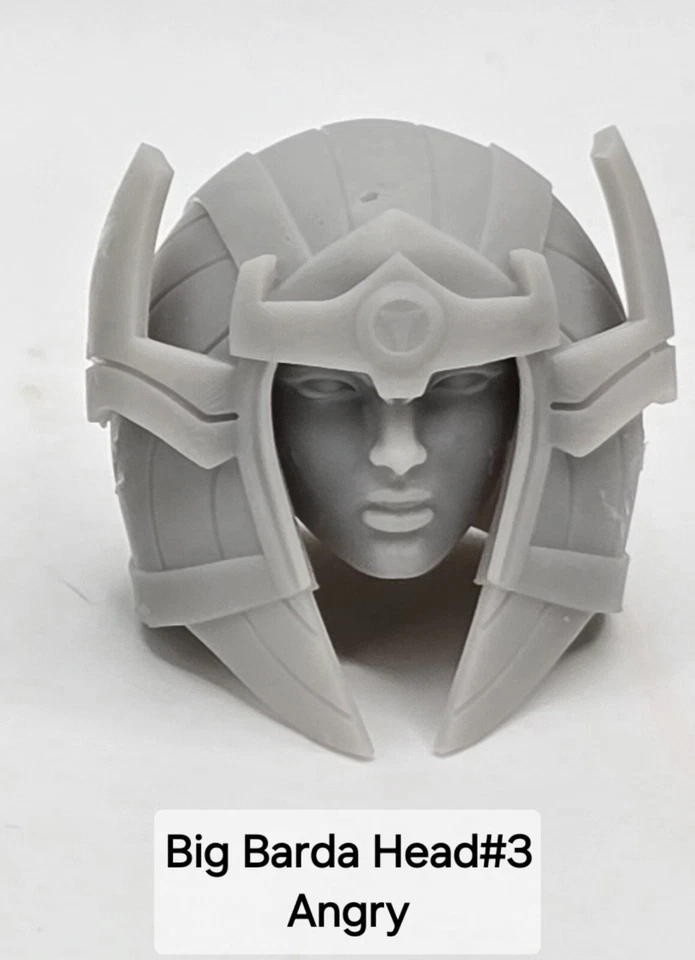 3d Printed BIG BARDA HEAD #3 1:12 6"  Joe Classified/Marvel Legends - Image 1 of 3