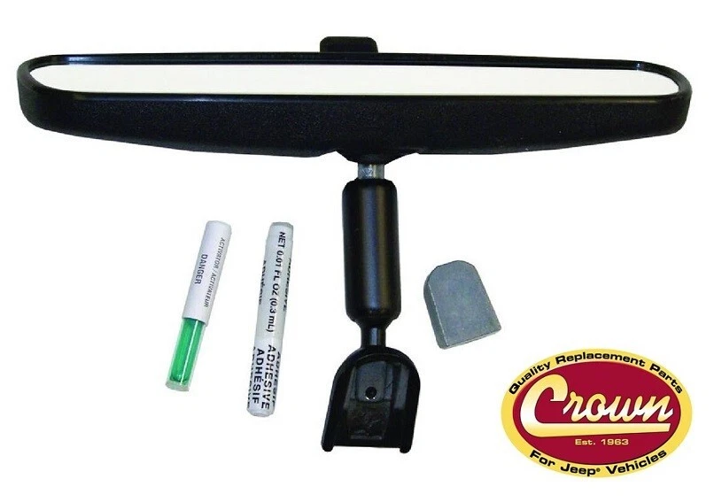 Kit de espejo retrovisor CROWN para Jeep CJ YJ TJ Wrangler 1987-2006 8993023K Foto 1 de 2