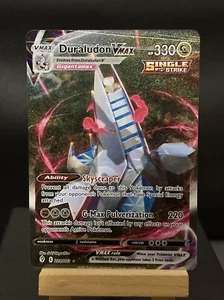 Pokemon Card Duraludon Vmax 220/203 Evolving Skies ERROR LINE - Picture 1 of 4