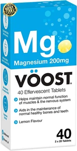 Magnesium Natural Citrus Effervescent Tablets 40 Pack - Picture 1 of 9