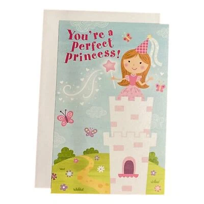 Поздравительная открытка на День святого Валентина для девочки - ваша идеальная принцесса!; замок, pri - Изображение 1 из 2