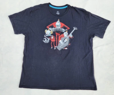 Disney The Nightmare Before Christmas Halloween Town Band Men's 2XL T-Shirt EUC - Image 1 of 4