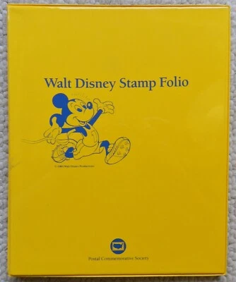 Walt Disney 1985 Stamp Folio Postal Society Anguilla Grenada Turks Caicos - Image 1 of 4