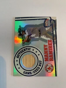 2005 Topps Pack Wars Relics #MRB Manny Ramirez Bat - Boston Red Sox - Picture 1 of 2