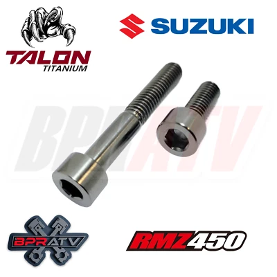 BPRATV Suzuki RMZ450 RMZ 450 RMZ250 250 Talon Titanium Oil Filter Cover Bolt Kit - Image 1 of 4