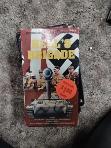 HELL'S BRIGADE VHS Jack Palance WORLD WAR II Interglobal Video - Picture 1 of 2