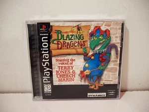 Blazing Dragons Sony Playstation PS1 US NTSC - Photo 1/3