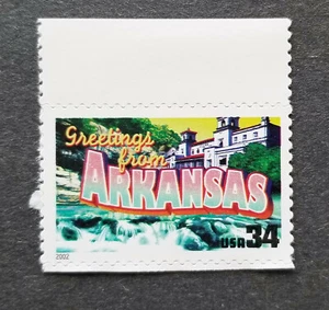 US 2002 Scott # 3564 Greetings From America ARKANSAS 34c Stamp MNH - Imagen 1 de 1