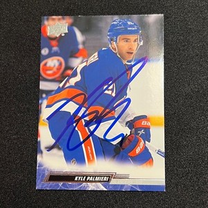 KYLE PALMIERI Signed Autographed 2022-23 Upper Deck Series 1 One Card Auto #116