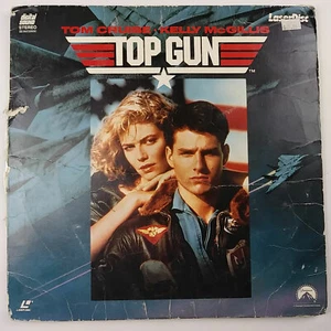 1986 Top Gun Laserdisc Tom Cruise Kelly McGillis Extended Play - Picture 1 of 2