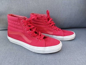 Vans Sk8-Hi Sneaker in rot Gr. 40,5 unisex high top Mono Canvas Chili Pepper - Bild 1 von 11