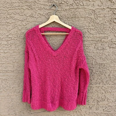 Suéter Hollister rosa de gran tamaño talla pequeña nuevo con etiquetas Foto 1 de 3