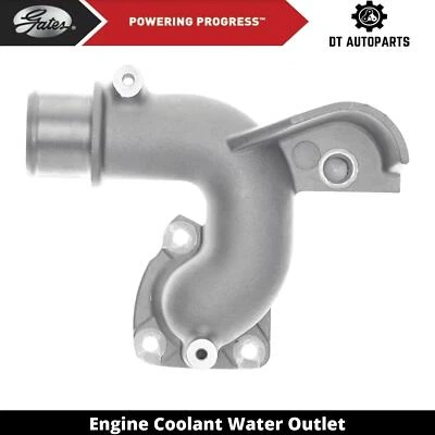 Para Ram 2500 2011-2012 6,7 L L6 motor diésel refrigerante puertas de salida de agua Foto 1 de 4