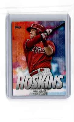 2020 Topps Player Highlights Rhys Hoskins Rhys Hoskins Philadelphia Phillies - Image 1 of 2