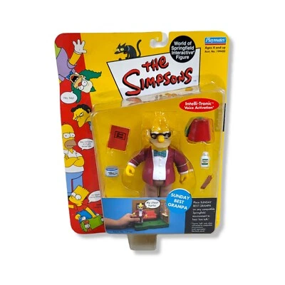 Los Simpson DOMINGO MEJOR ABUELO World of Springfield Playmates 2002 Foto 1 de 4