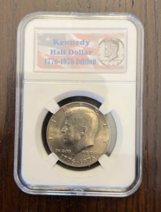 1776-1976 | Mezzo dollaro Kennedy | Non circolato | Edizione bicentenario - Foto 1 di 2