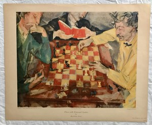 BEAUTIFUL VINTAGE CAFE BAR ART PAINTING PRINT BY PAUL CEZANNE CARD GAME PLAYERS