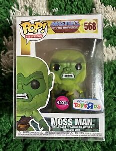 Funko Pop #568 Masters of the Universe Moss Man Flocked Toys R Us Exclusive New