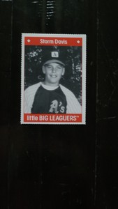 1990 LITTLE BIG LEAGUERS STORM DAVIS